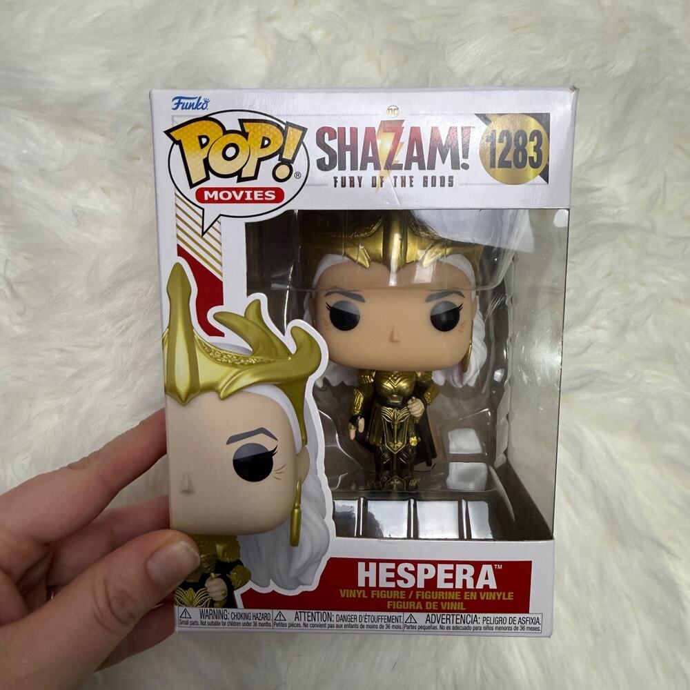 Hespera #1283 Shazam Fury of the Gods Funko Pop! Movies DC Comics NEW